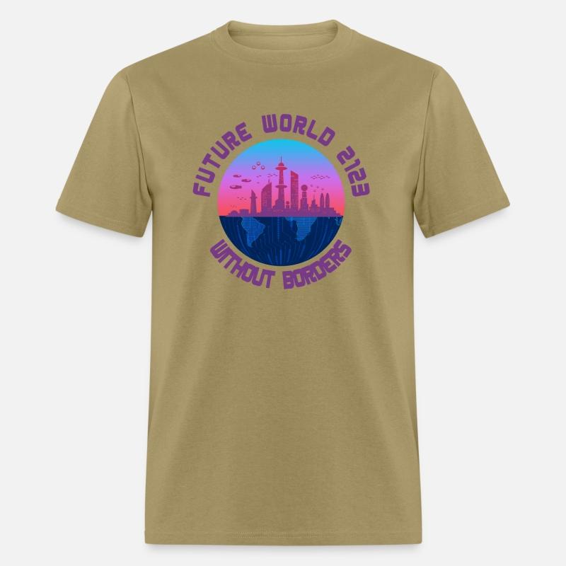 The future world 2123, a world without borders, ev