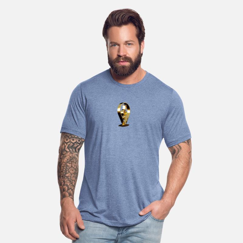 The gold trebles logo t shirt