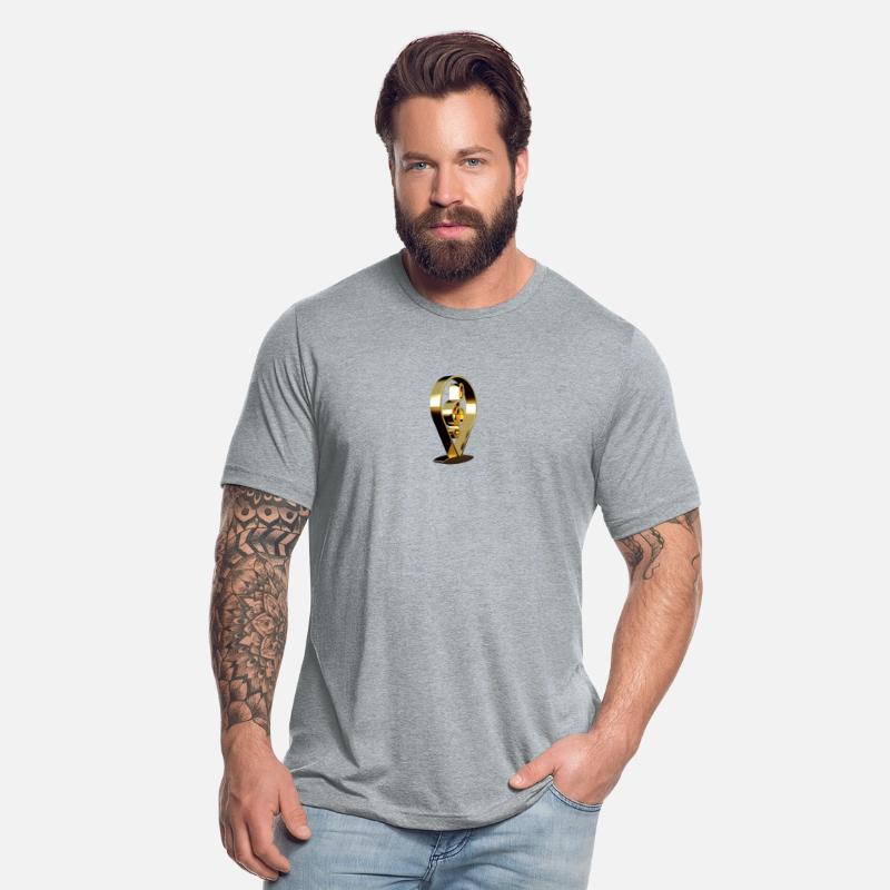 The gold trebles logo t shirt