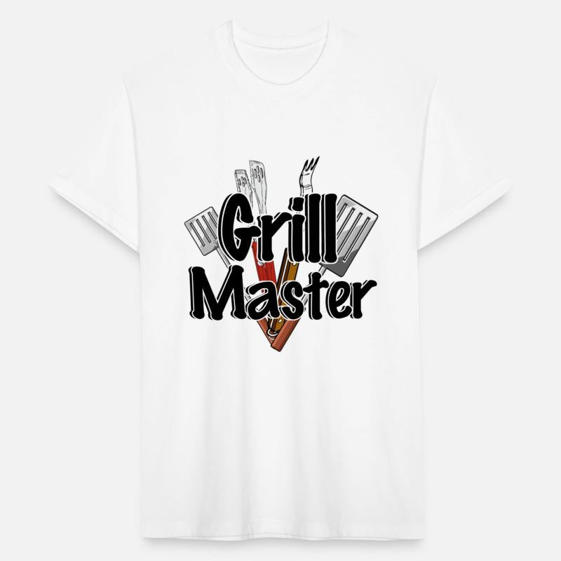 The Grill Master with BBQ Tools