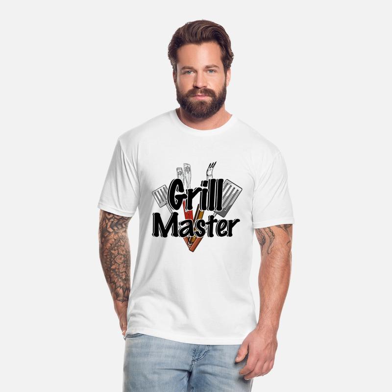 The Grill Master with BBQ Tools