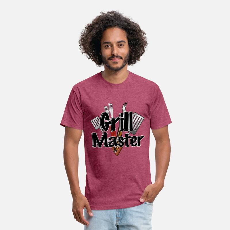 The Grill Master with BBQ Tools
