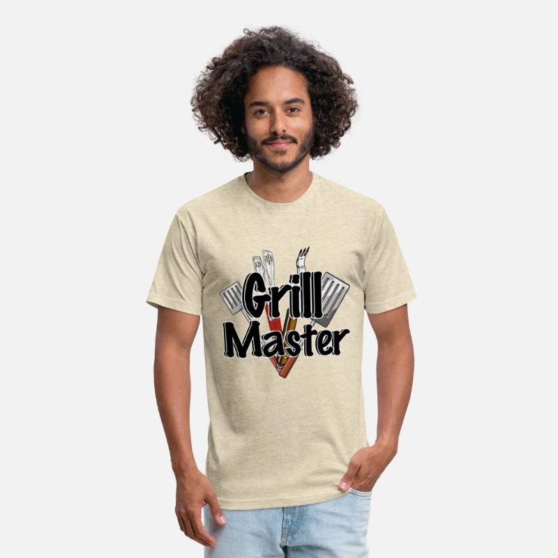 The Grill Master with BBQ Tools