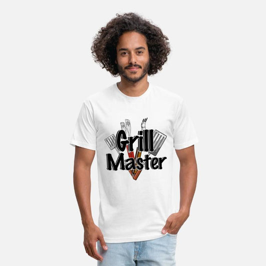 The Grill Master with BBQ Tools