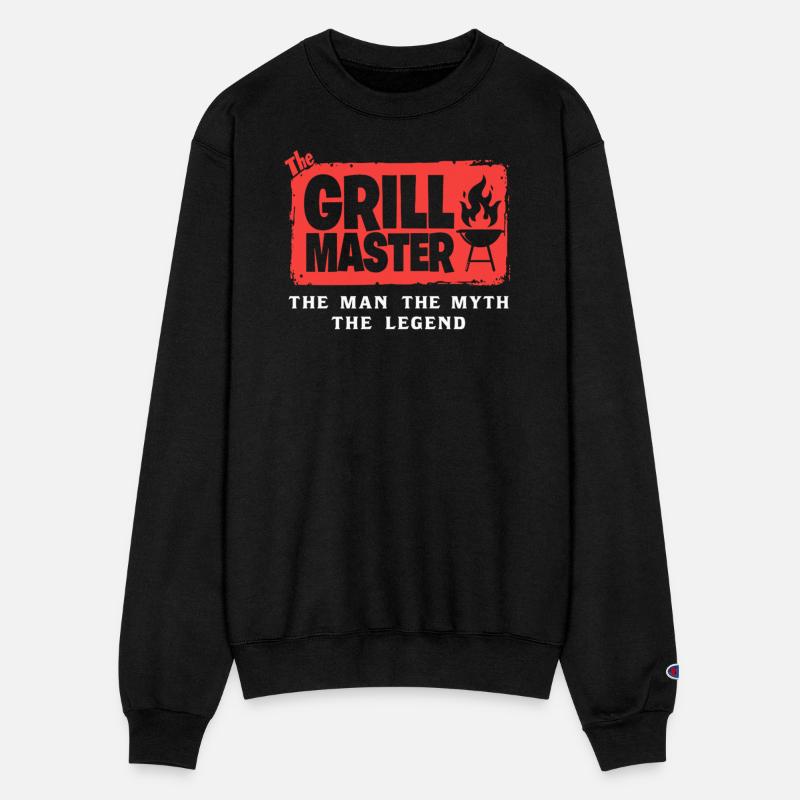 The Grillmaster BBQ Grilling Cult Slogan