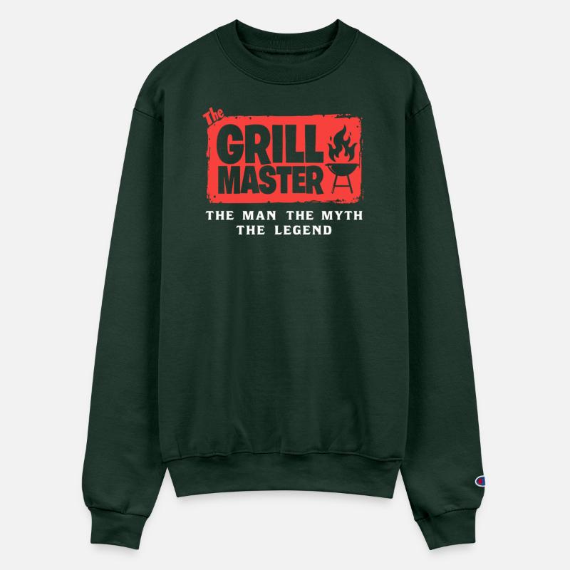 The Grillmaster BBQ Grilling Cult Slogan
