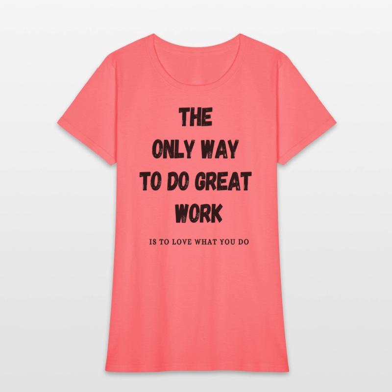 the only way to do great work is to love what do