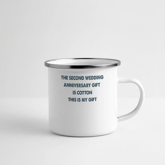 the second wedding anniversary gift is cotton