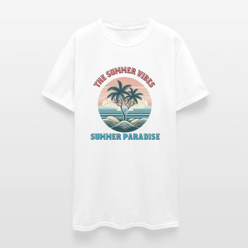 The Summer Vibes Summer Paradise funny shirt