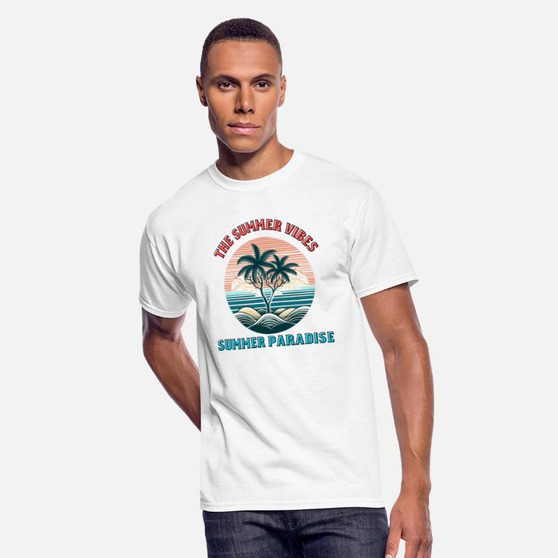 The Summer Vibes Summer Paradise funny shirt