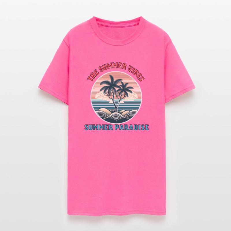 The Summer Vibes Summer Paradise funny shirt