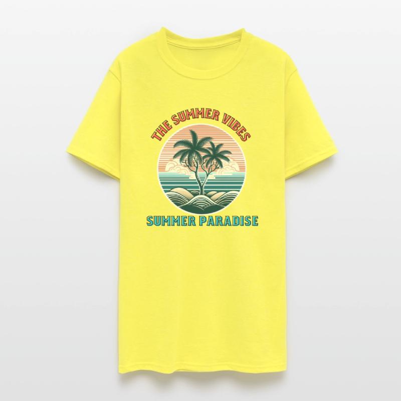The Summer Vibes Summer Paradise funny shirt