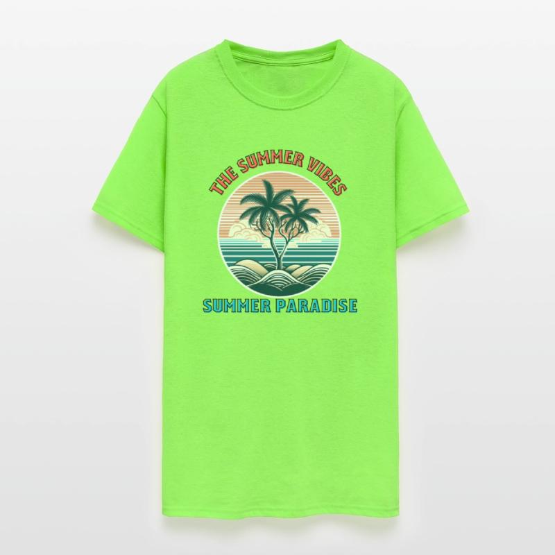 The Summer Vibes Summer Paradise funny shirt