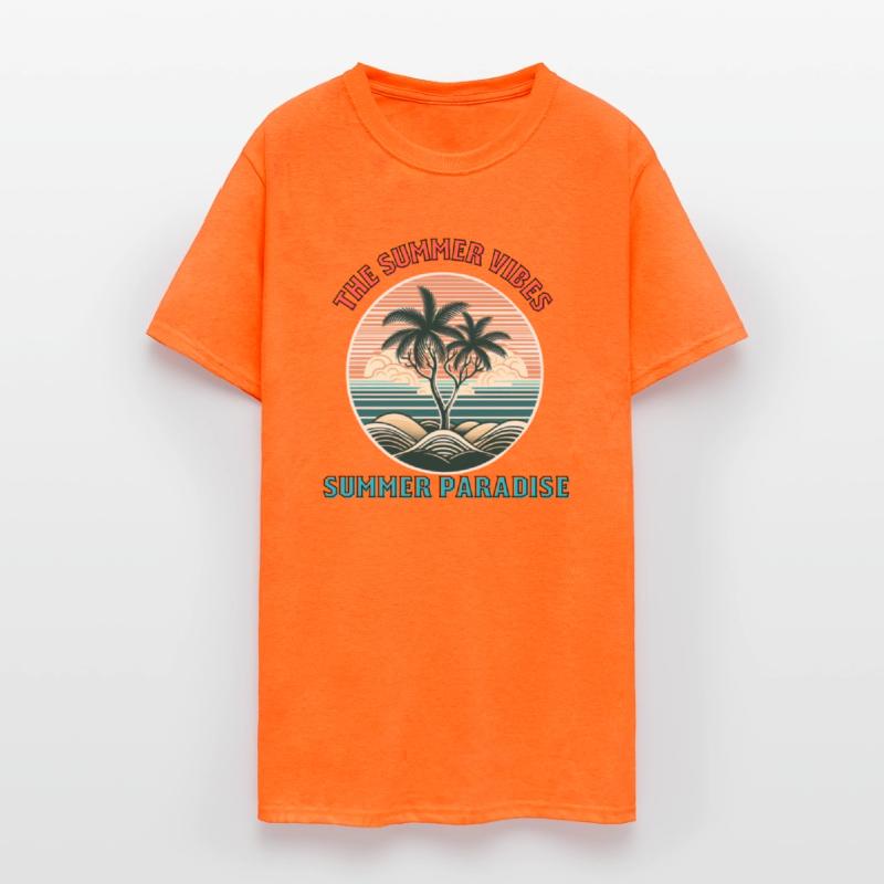 The Summer Vibes Summer Paradise funny shirt