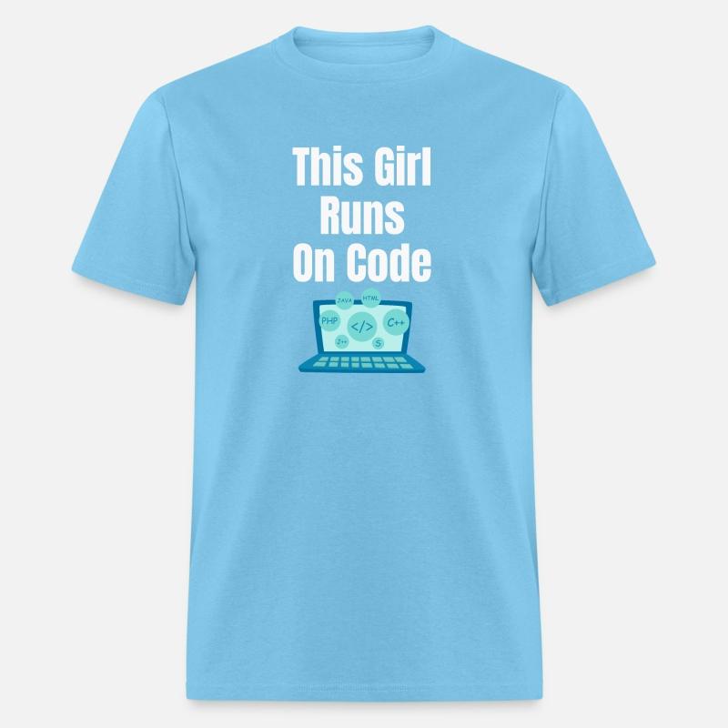 This Girl Runs On Codes Programmer Computer