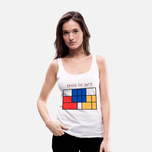 "this is art" text design