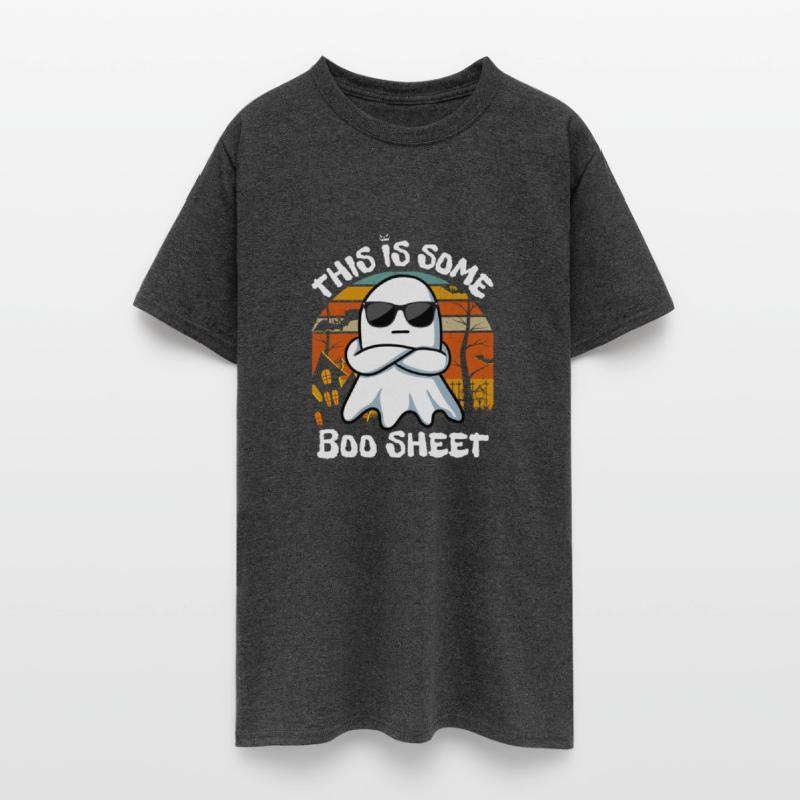 This Is Boo Sheet Ghost Retro Funny Halloween Cost