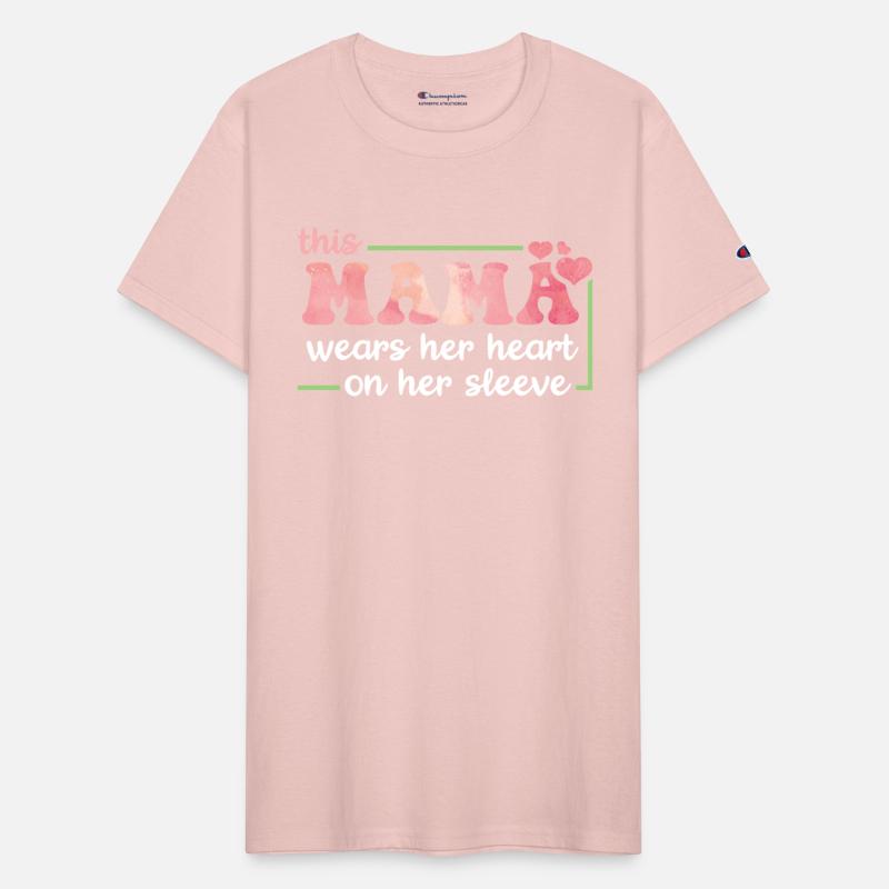 This Mama Wears Her Heart On Her Sleeve