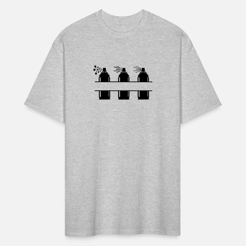 Three spray paint cans