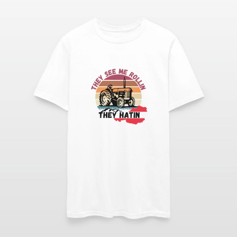 Traktor Oldi Comic Retro Design