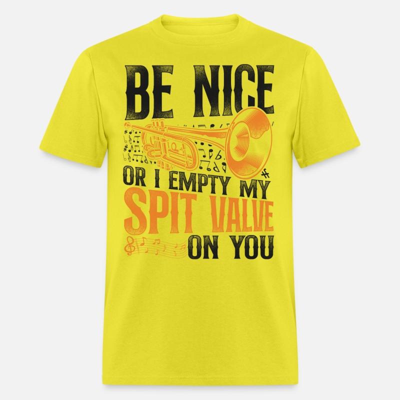 Trumpet Player Vintage Be Nice Or