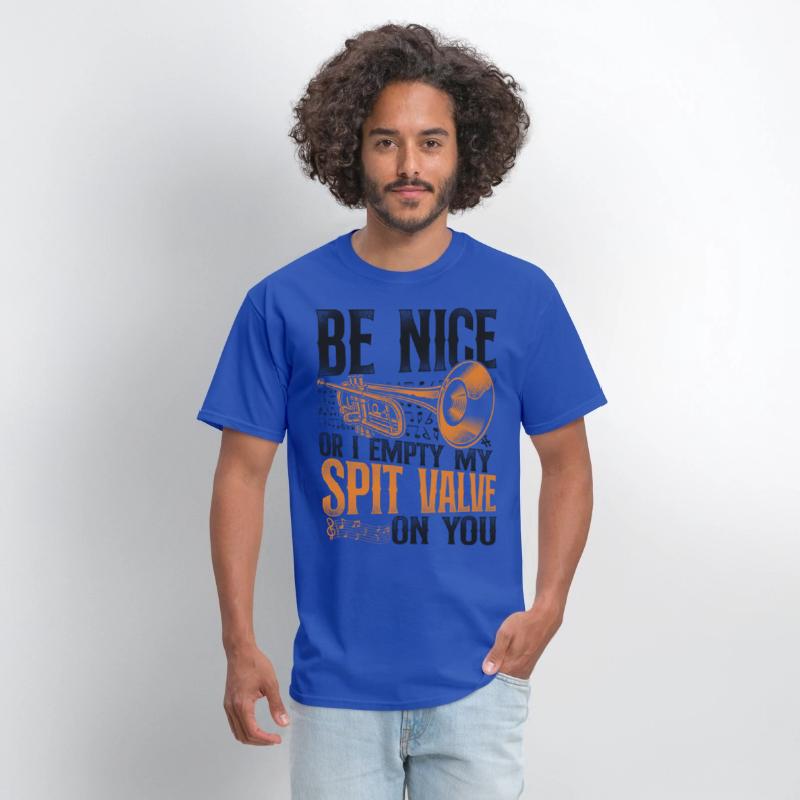 Trumpet Player Vintage Be Nice Or