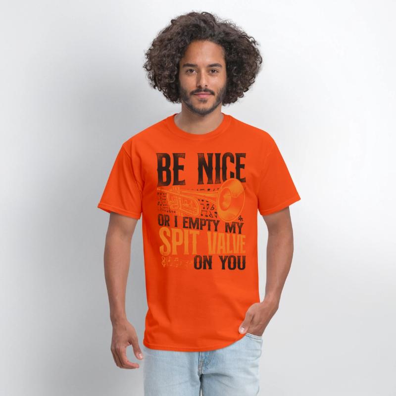 Trumpet Player Vintage Be Nice Or