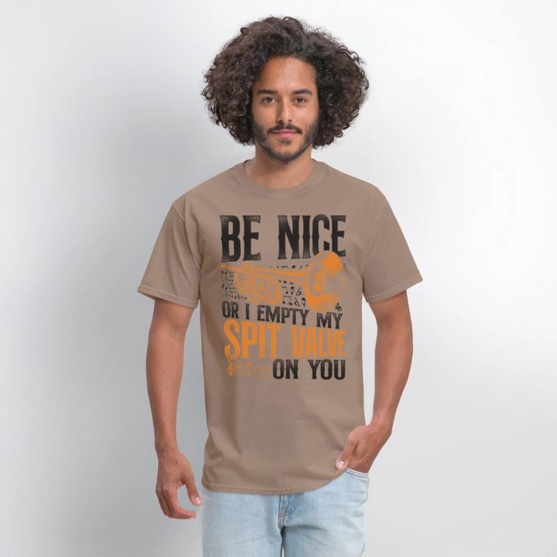 Trumpet Player Vintage Be Nice Or