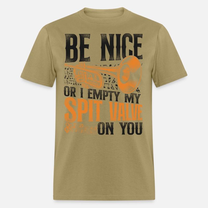 Trumpet Player Vintage Be Nice Or