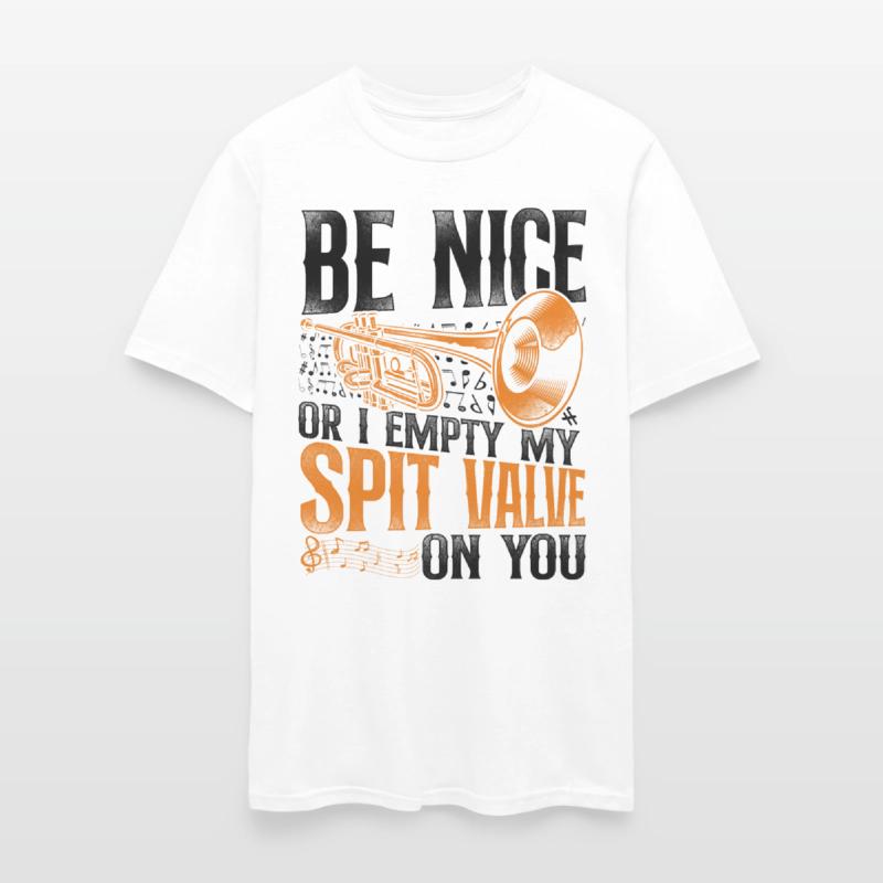 Trumpet Player Vintage Be Nice Or