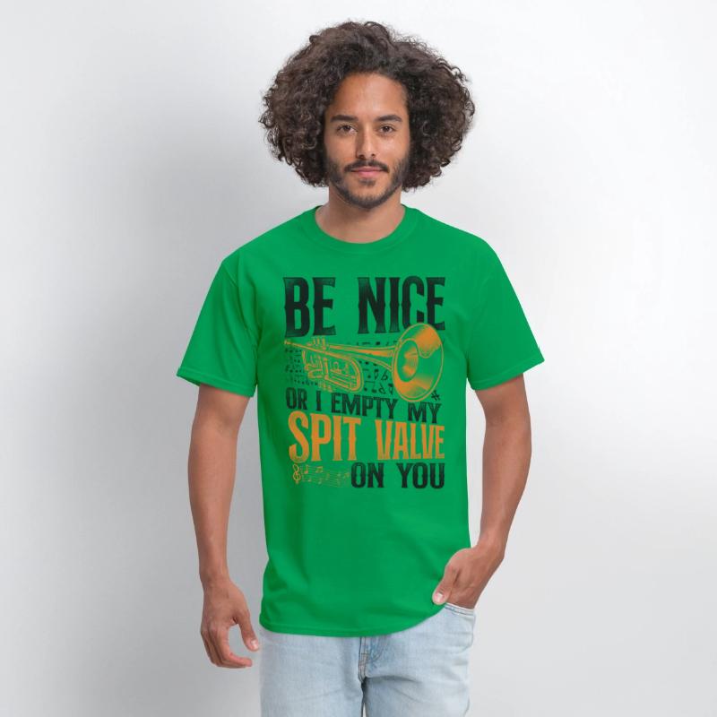 Trumpet Player Vintage Be Nice Or
