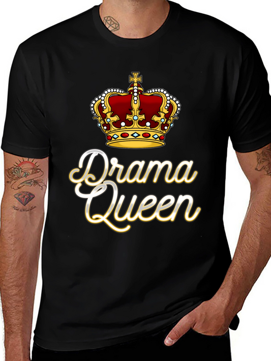 Drama Queen T-Shirt - Crown Design