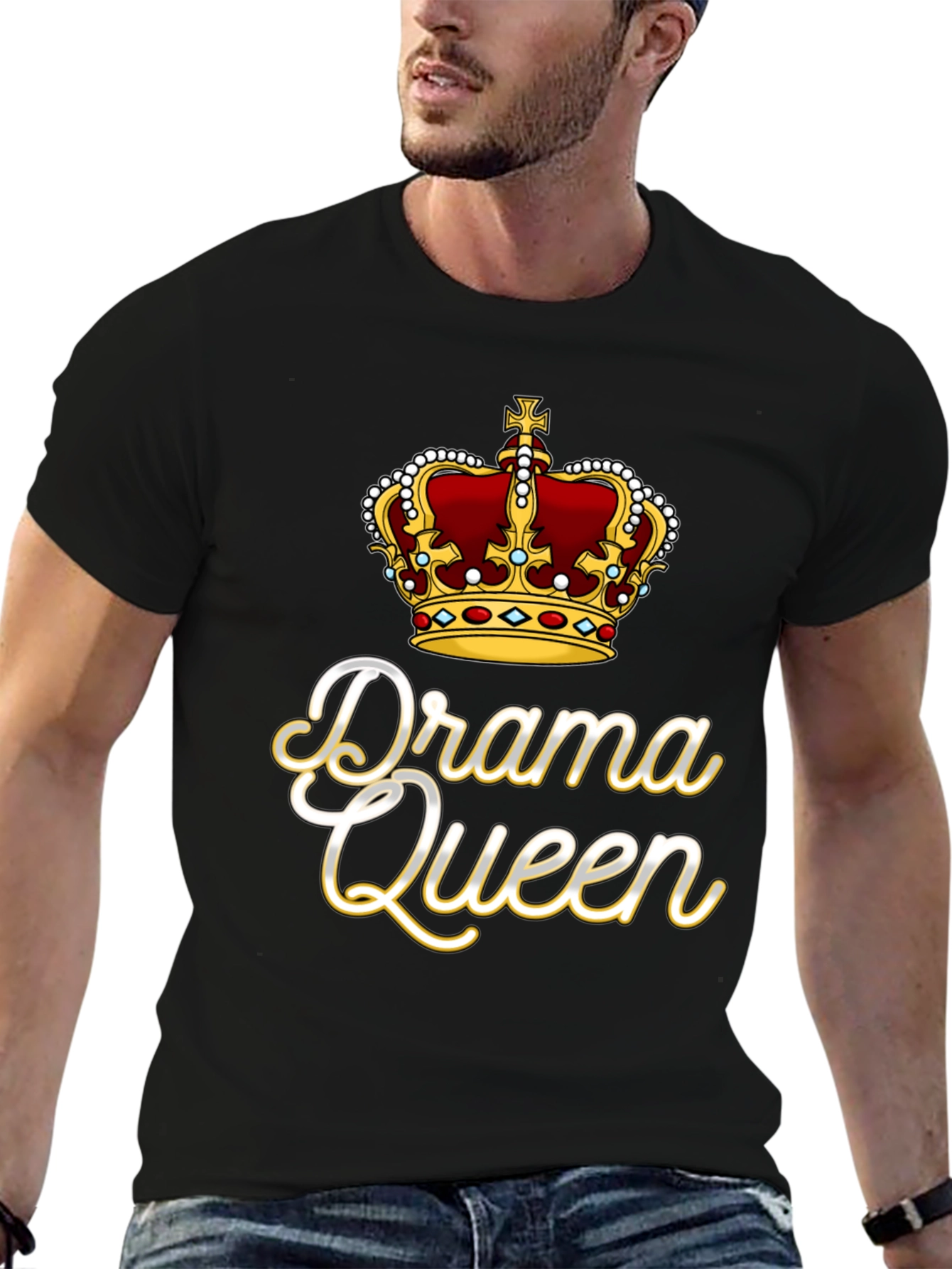 Drama Queen T-Shirt - Crown Design