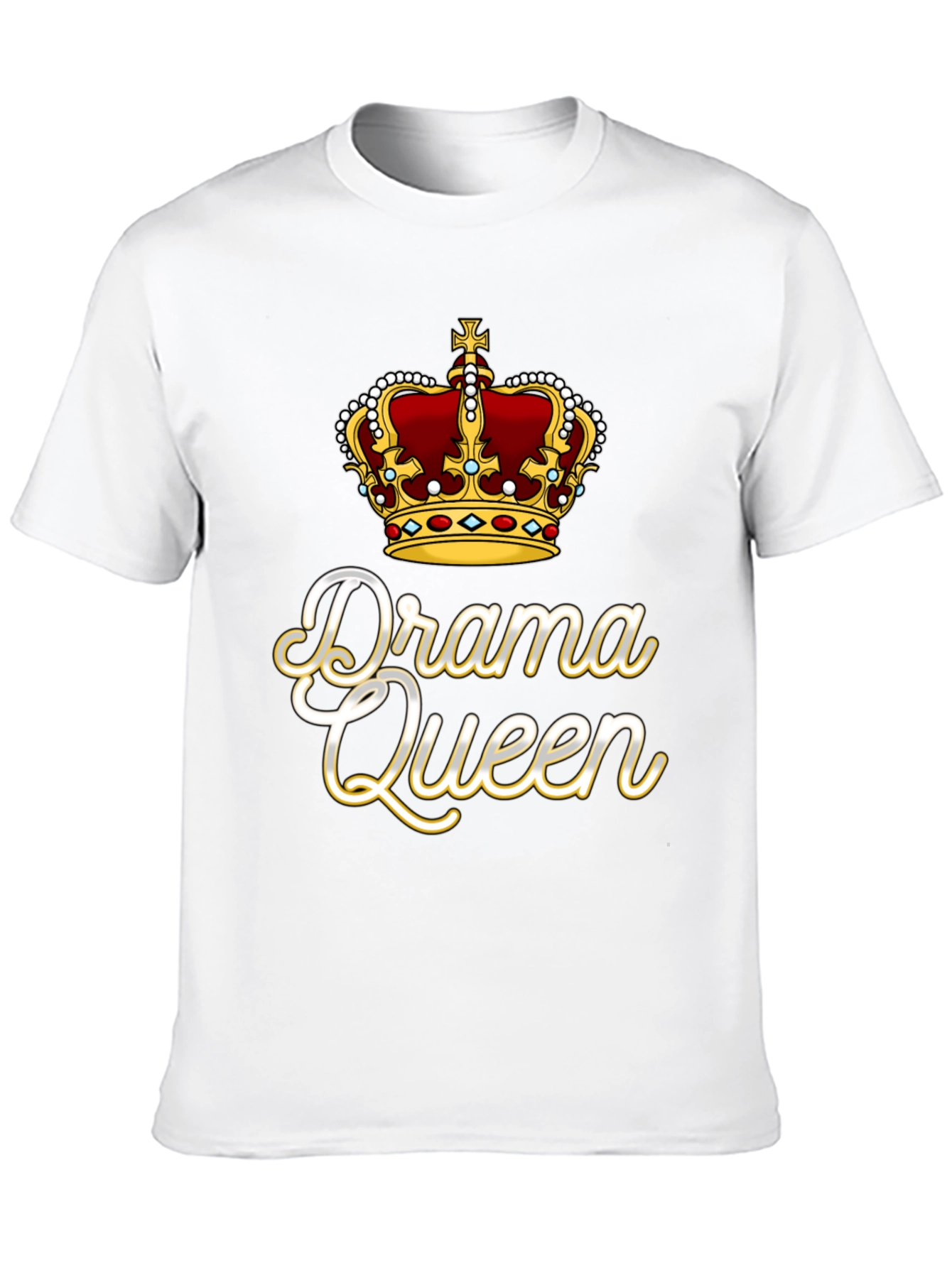 Drama Queen T-Shirt - Crown Design