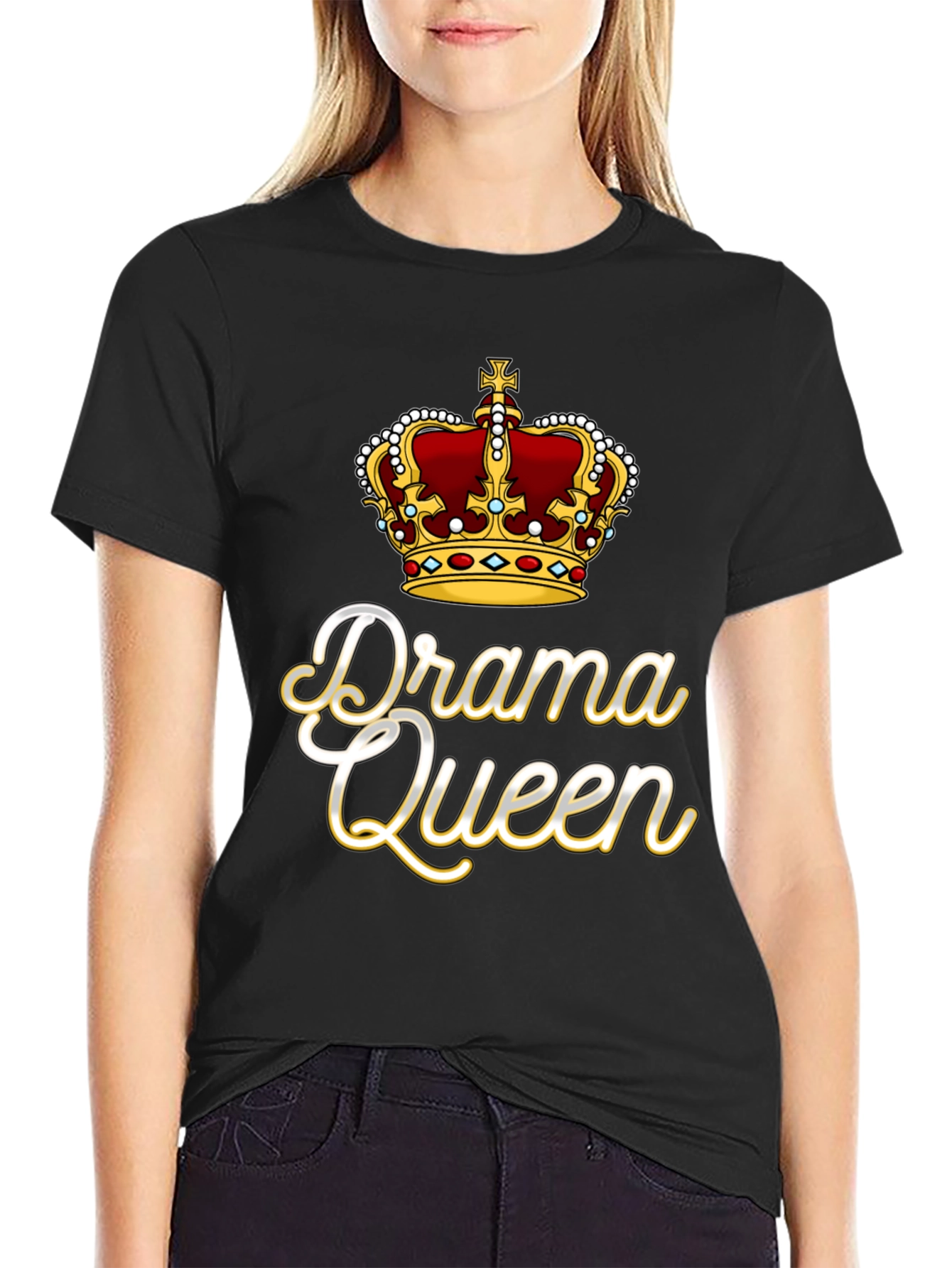 Drama Queen T-Shirt - Crown Design