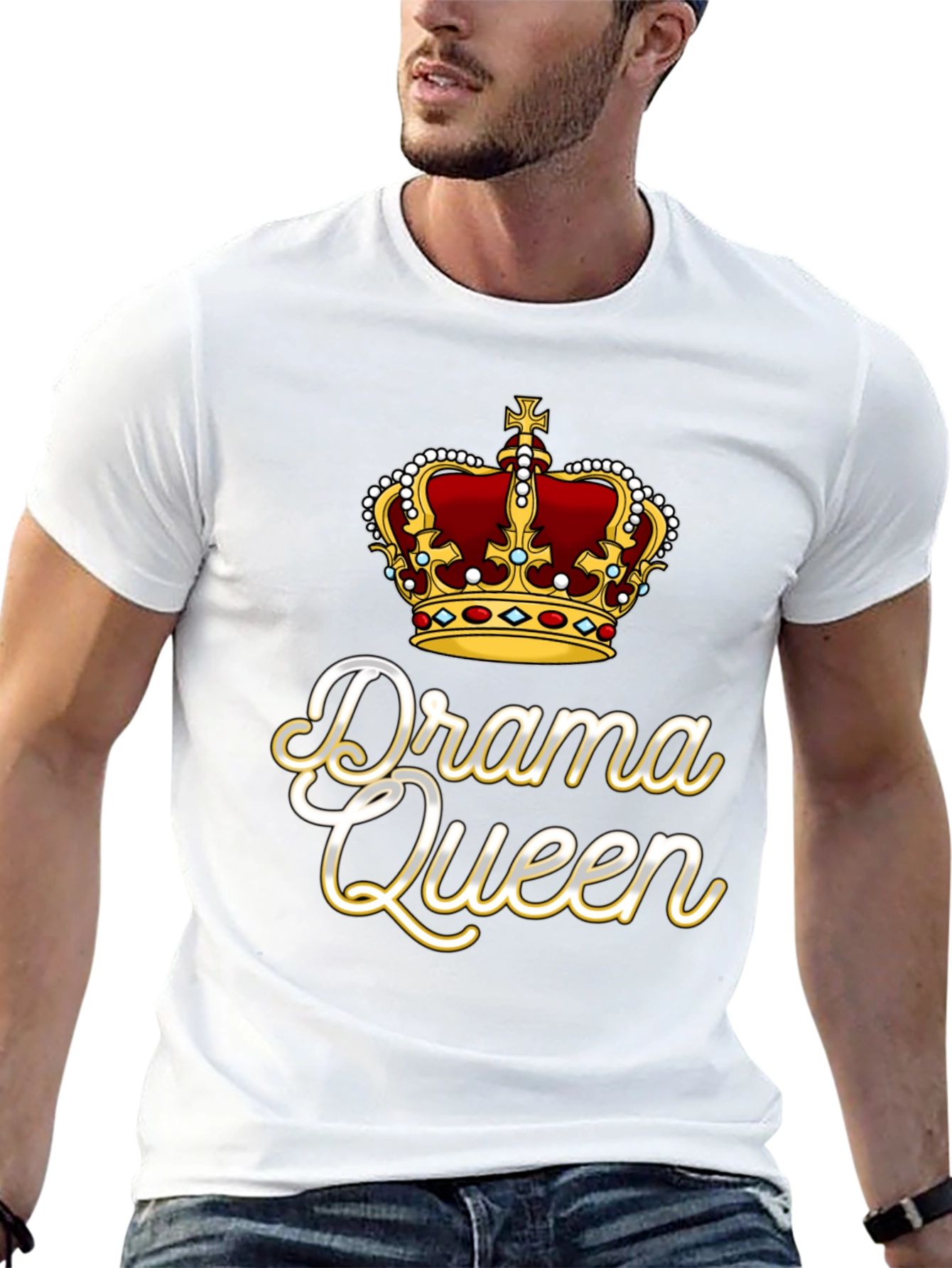 Drama Queen T-Shirt - Crown Design