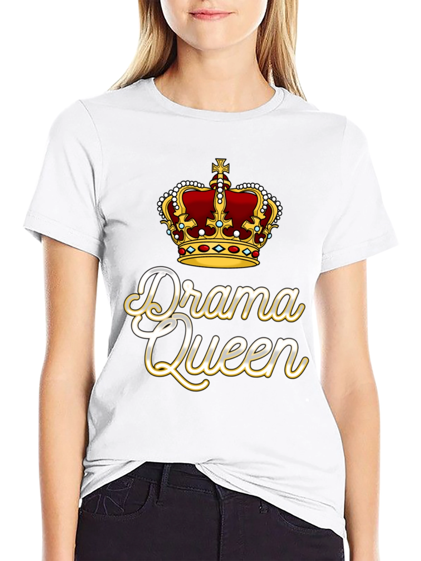 Drama Queen T-Shirt - Crown Design