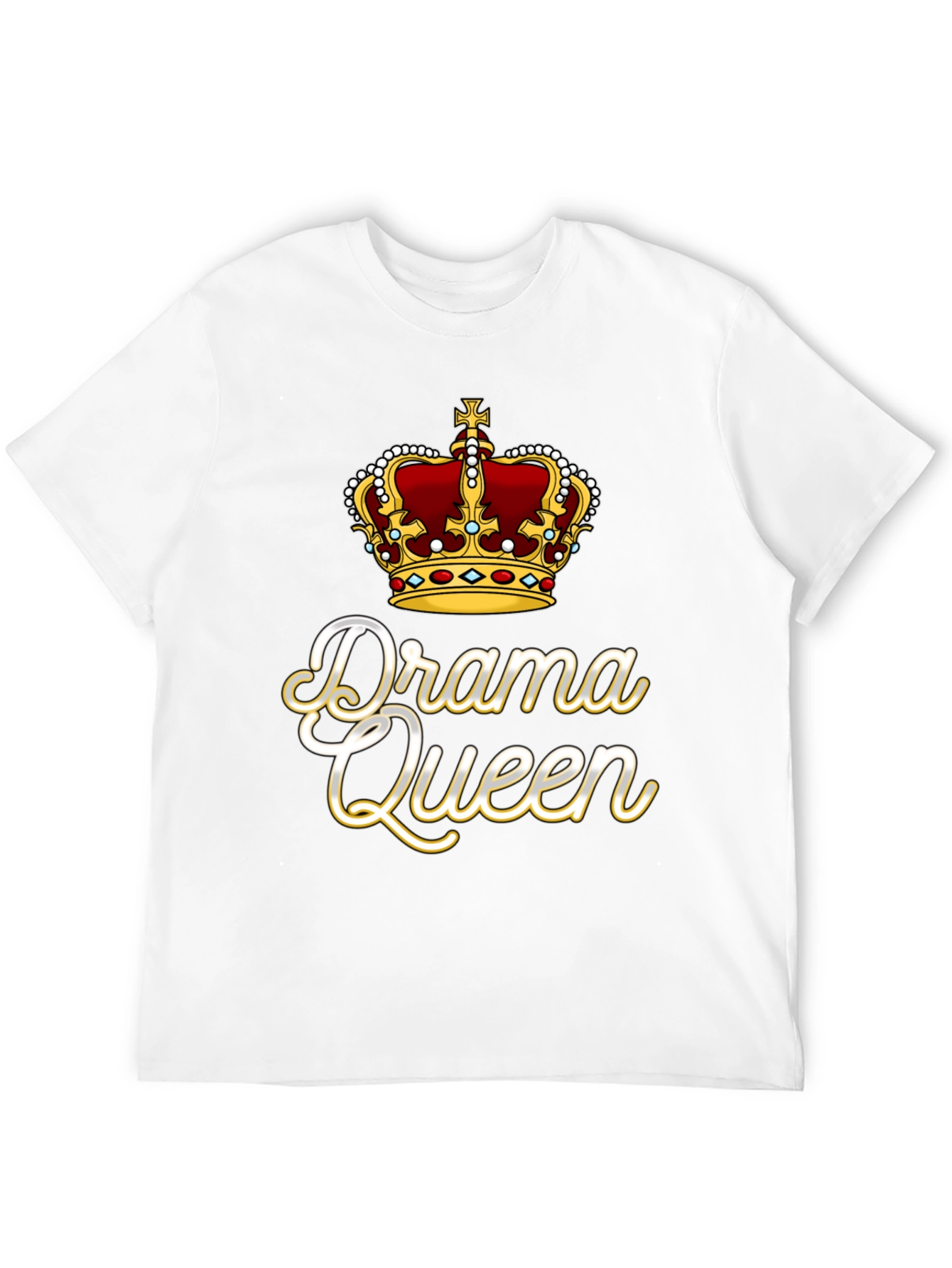Drama Queen T-Shirt - Crown Design