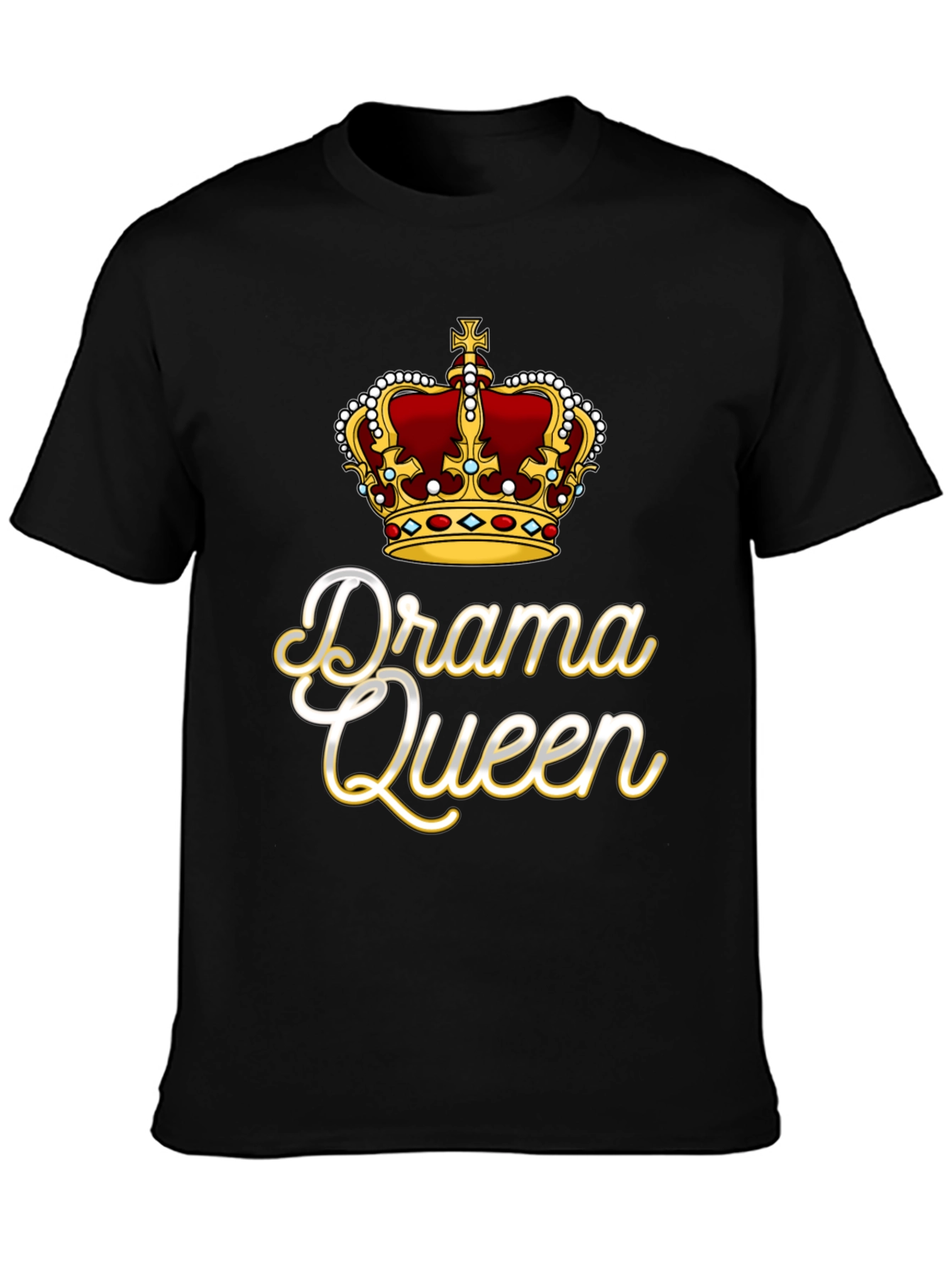 Drama Queen T-Shirt - Crown Design
