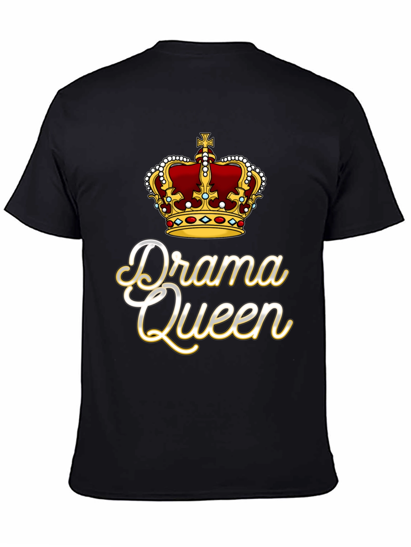 Drama Queen T-Shirt - Crown Design