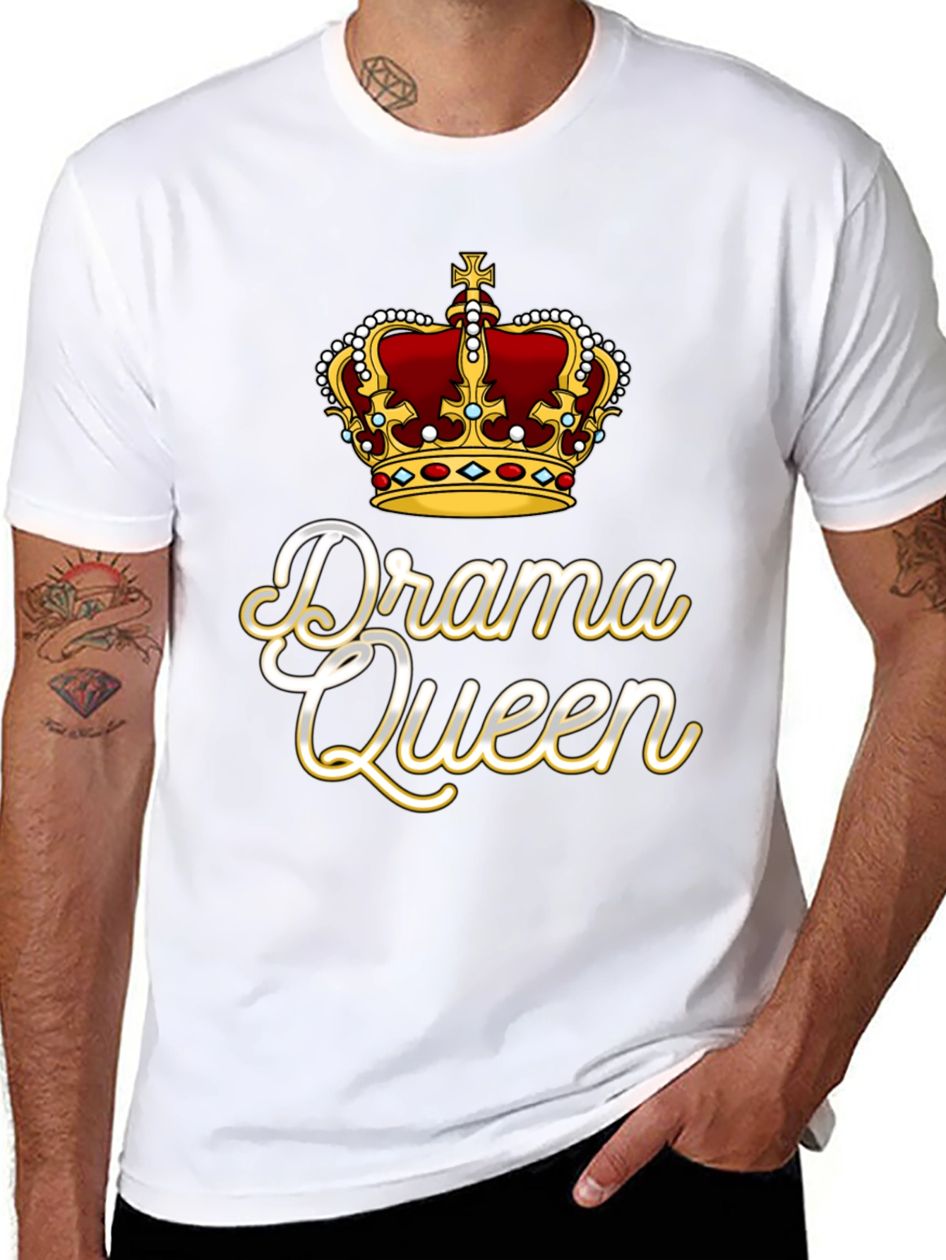 Drama Queen T-Shirt - Crown Design