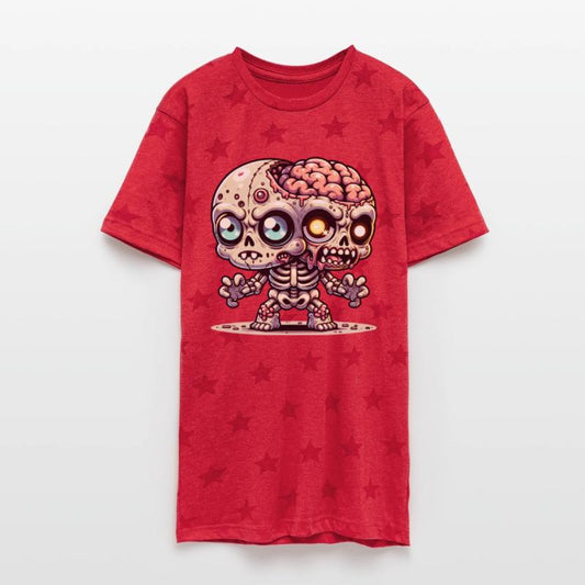 Two-Headed Zombie Skeleton – Creepy Mutant Brain