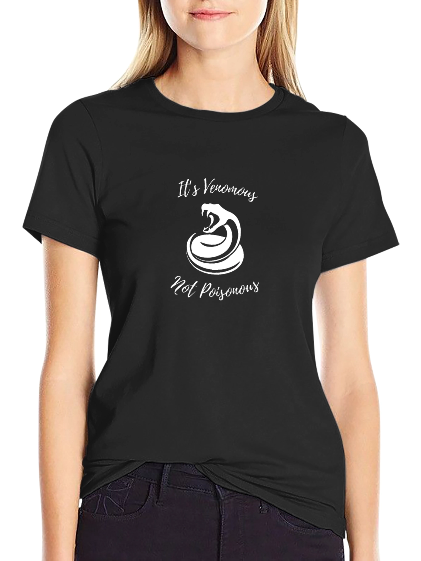 Venomous Snake T-Shirt - Funny Reptile Tee