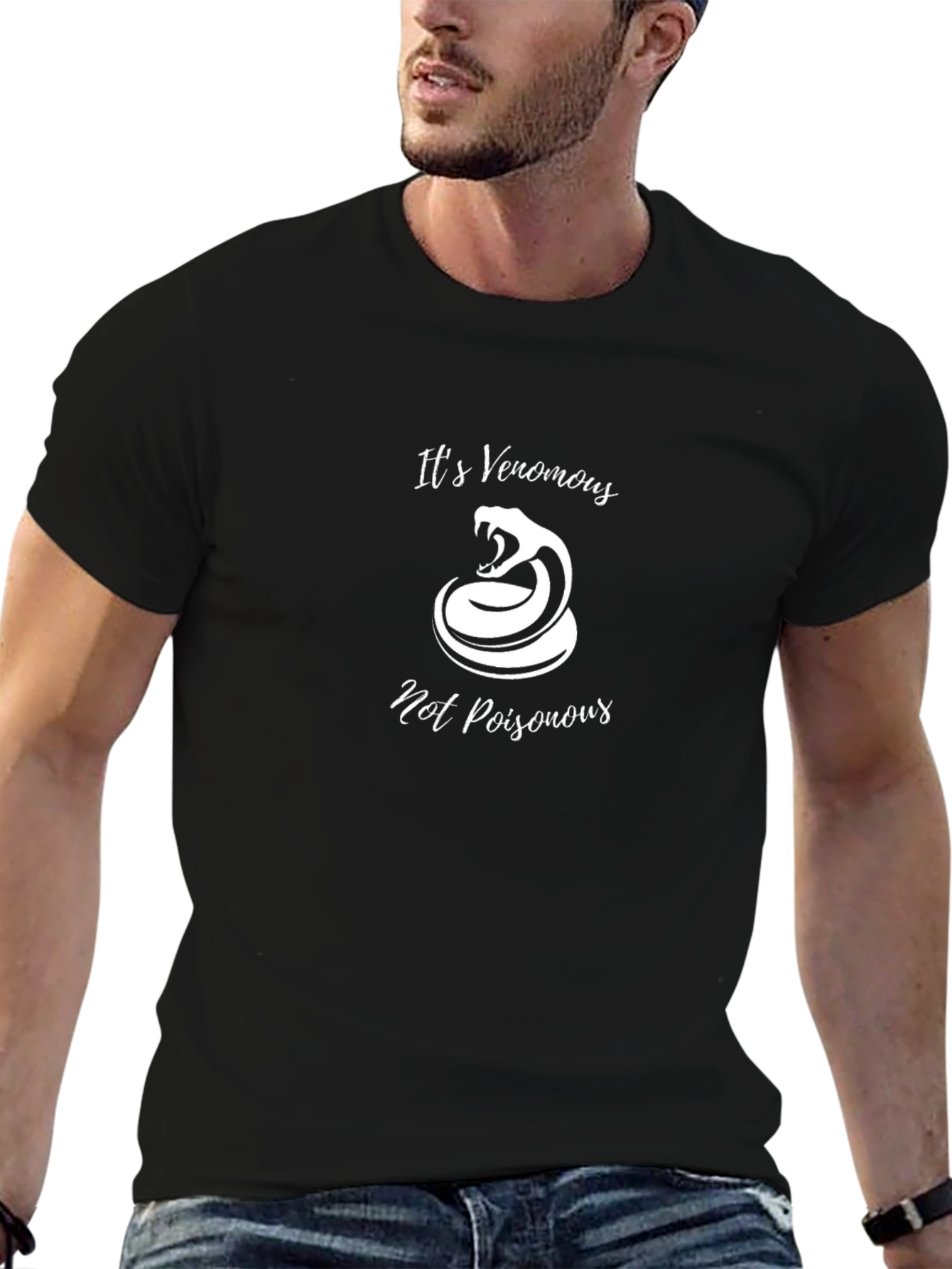 Venomous Snake T-Shirt - Funny Reptile Tee