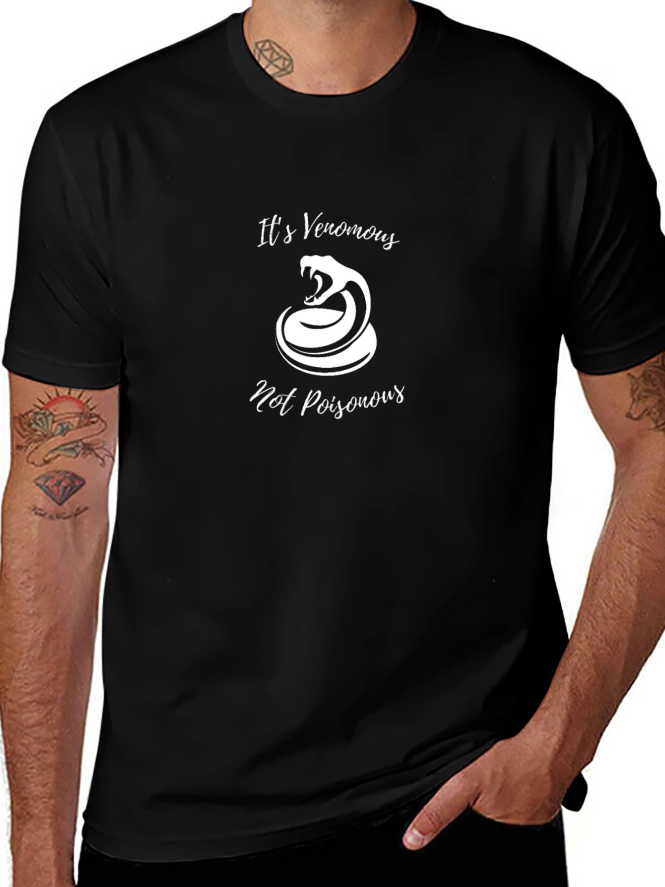 Venomous Snake T-Shirt - Funny Reptile Tee