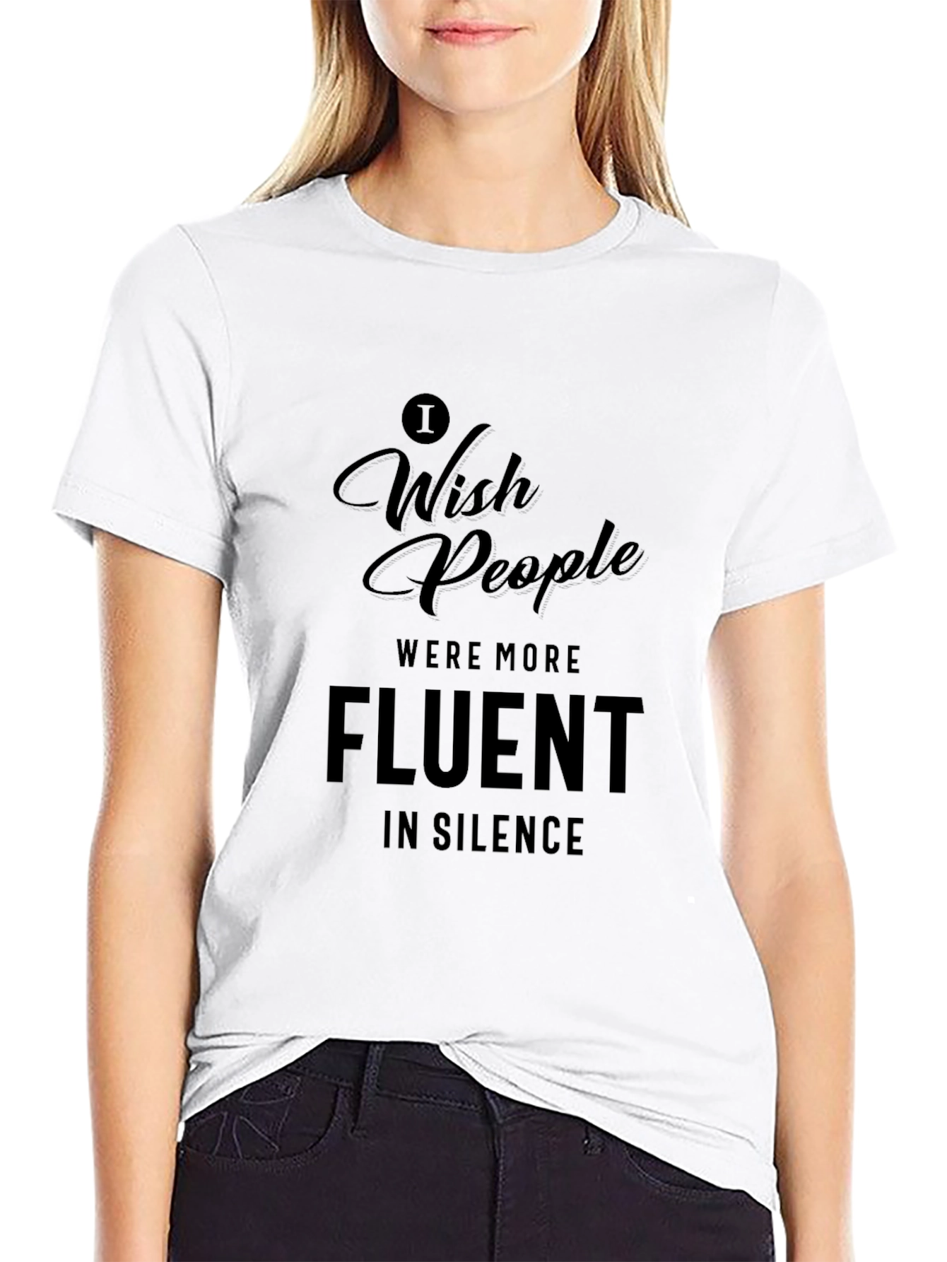 Fluent In Silence Graphic T-Shirt