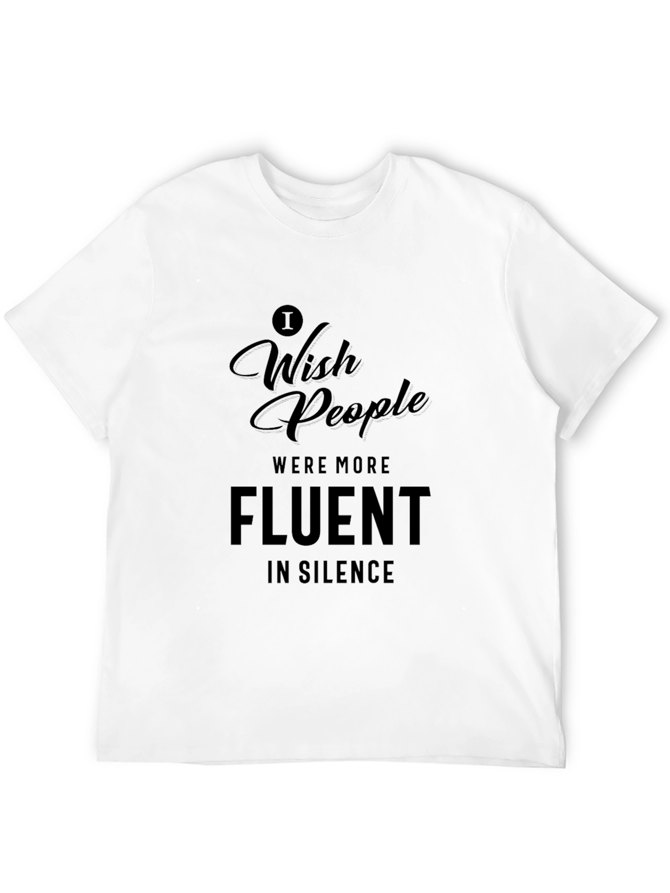 Fluent In Silence Graphic T-Shirt