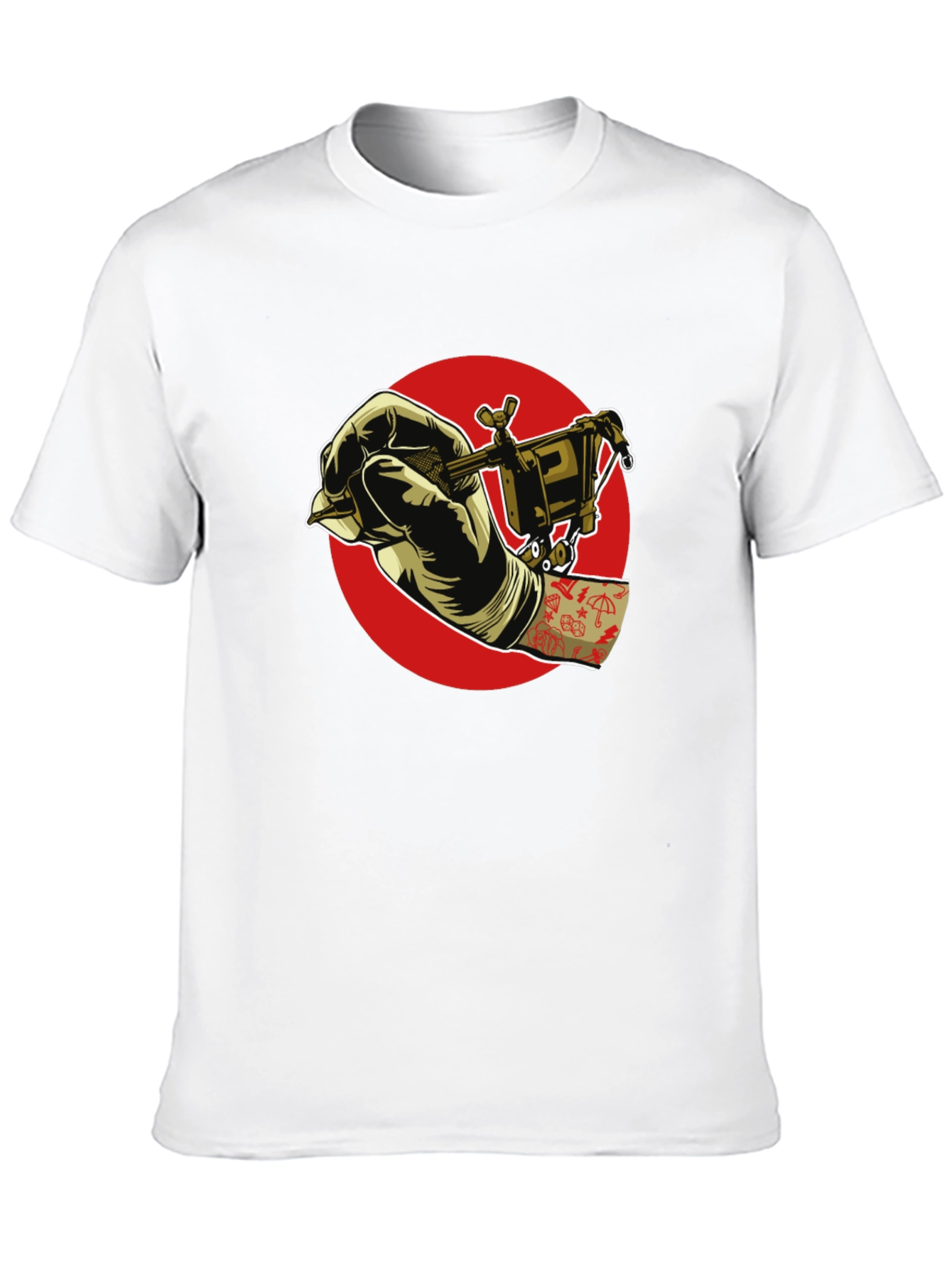 Tattoo Artist Black Graphic T-Shirt