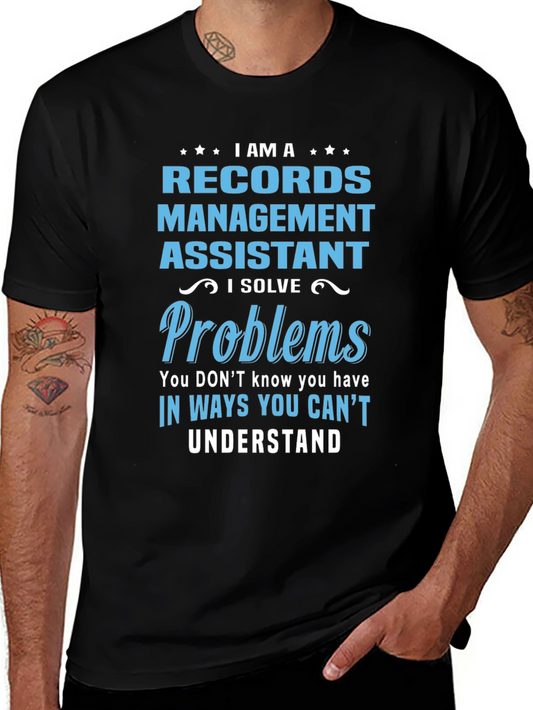 Records Management Assistant T-Shirt