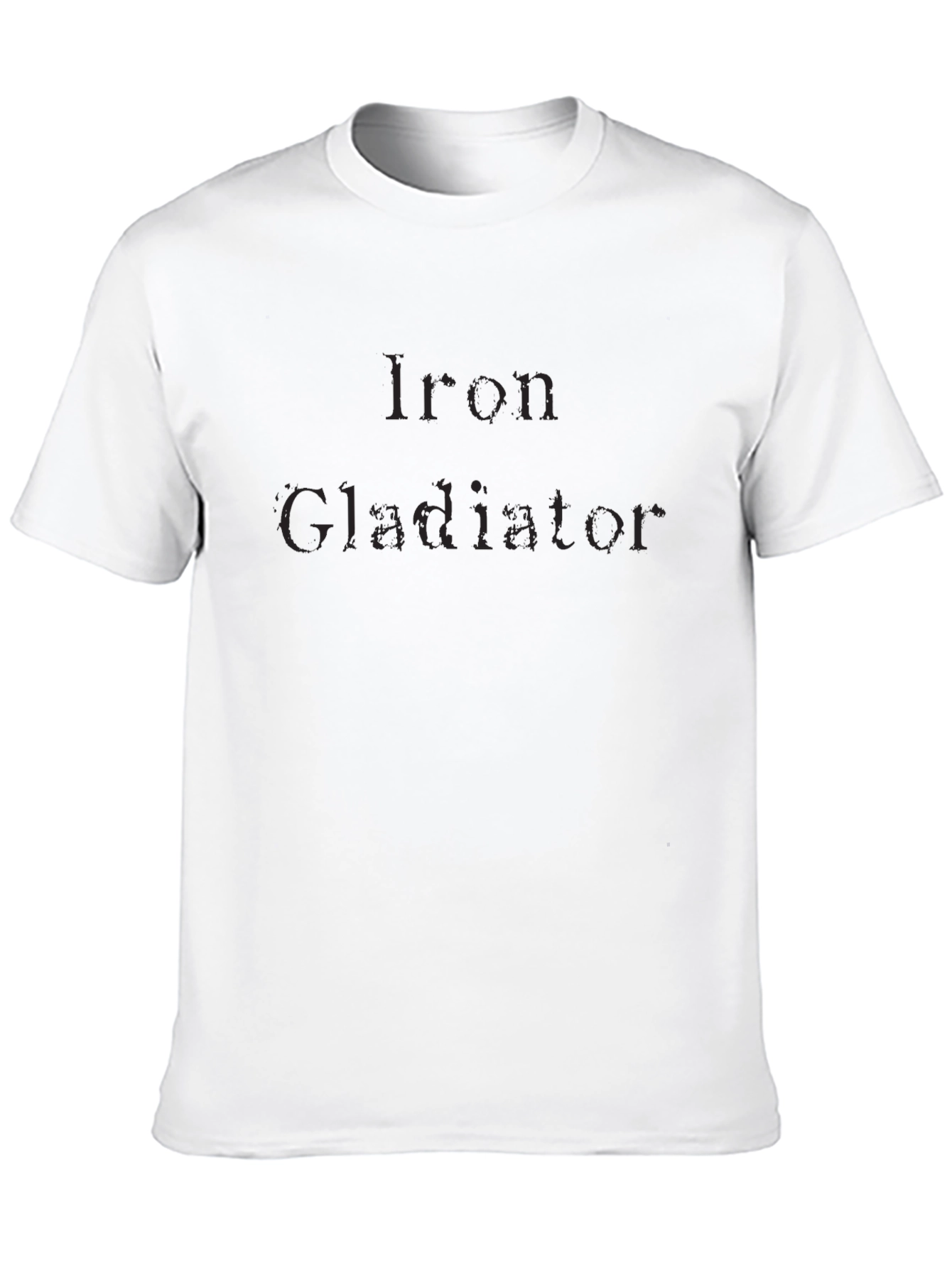 Iron Gladiator Black T-Shirt